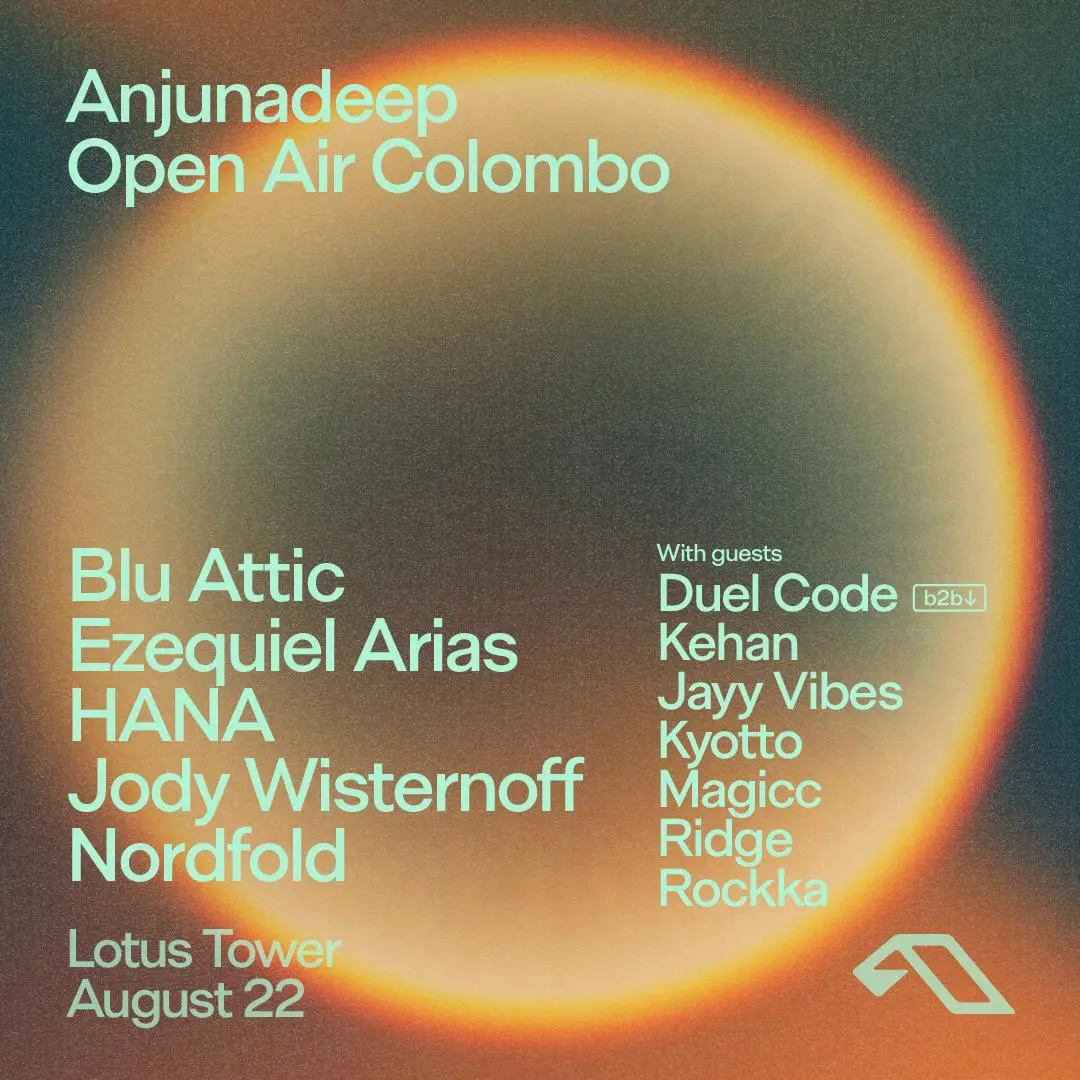 Anjunadeep Open Air Colombo