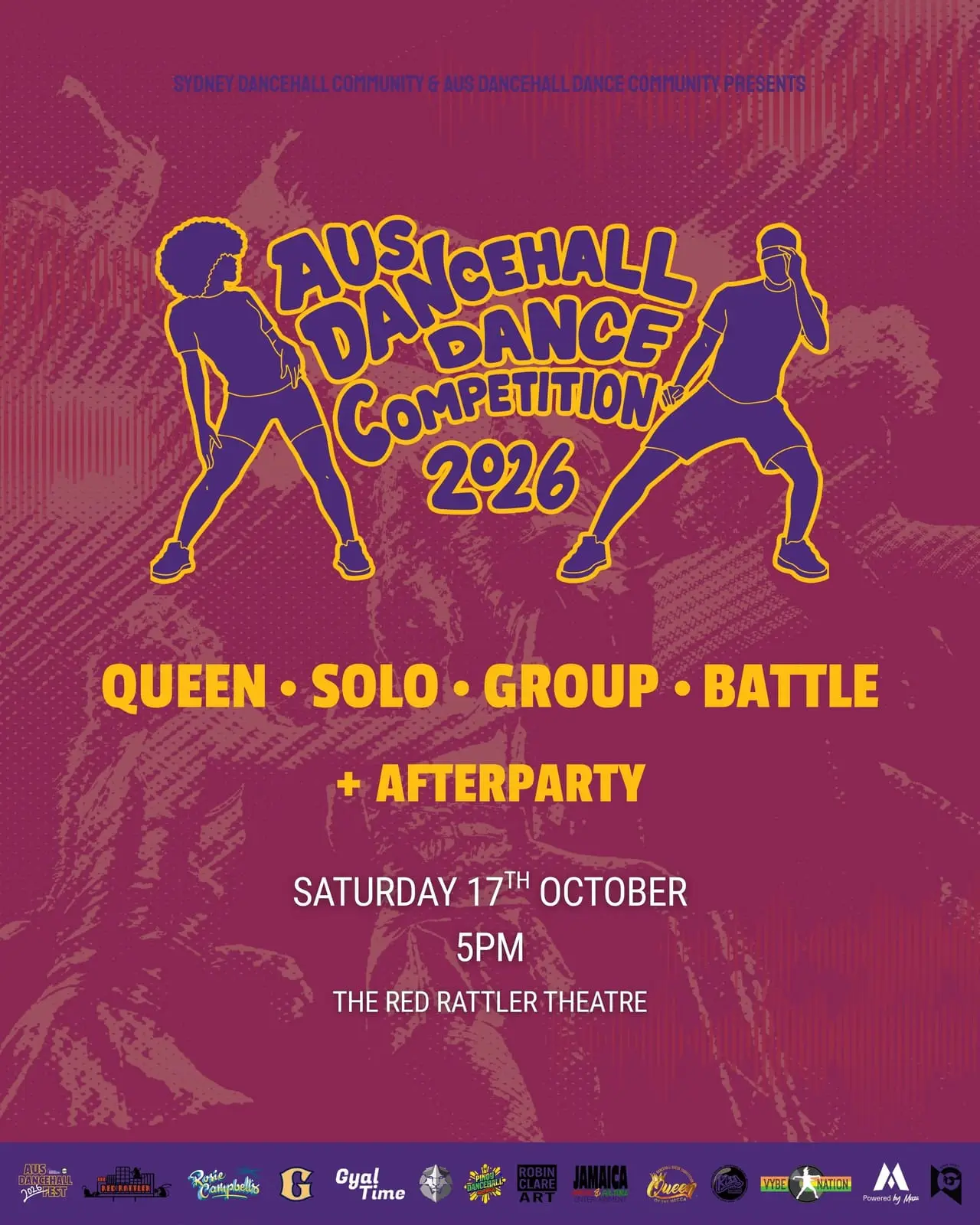 Aus Dancehall Dance Competition 2026: Battles and Afterparty