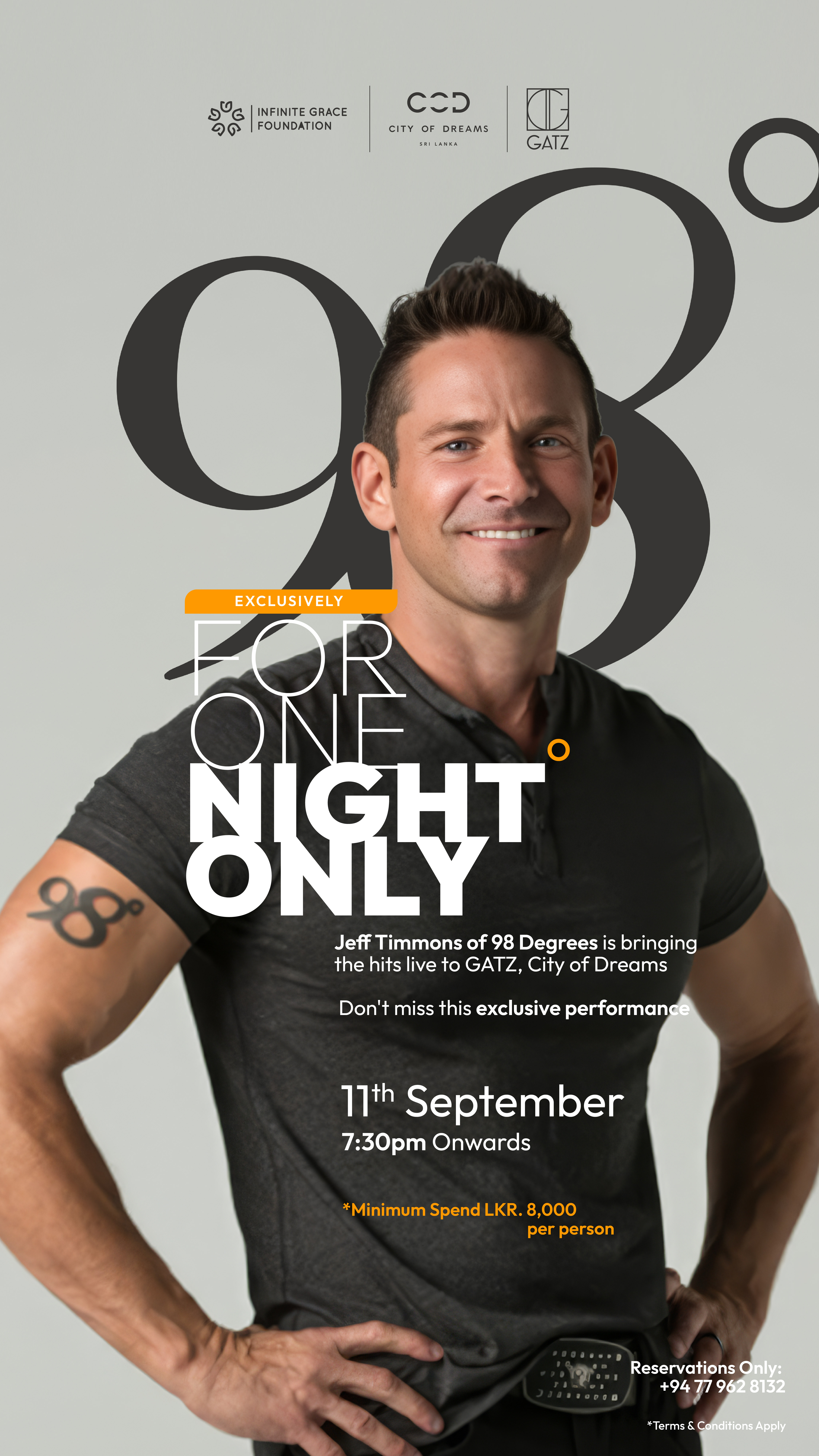 For One Night Only - Jeff Timmons of 98 Degrees