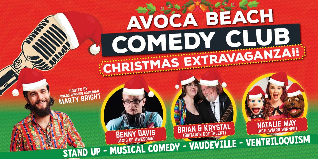 Avoca Beach Comedy Club - Christmas Extravaganza!