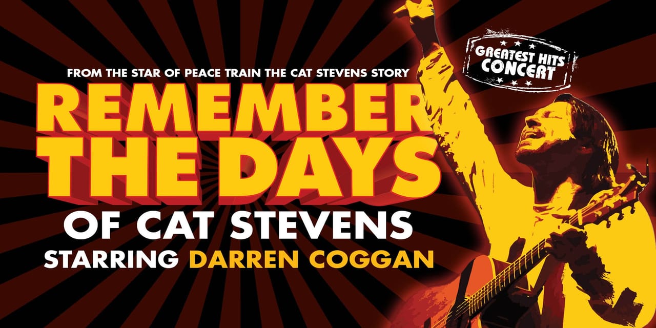 Remember The Days Of Cat Stevens - Starring Darren Coggan