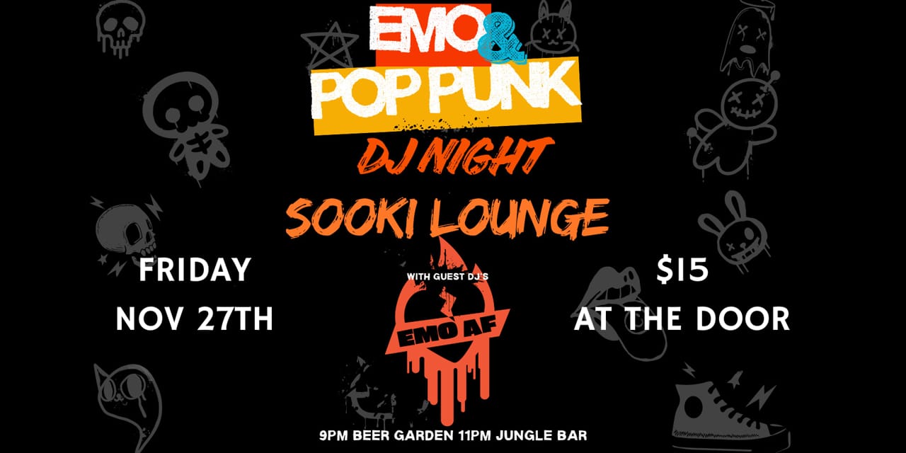 Emo AF: Emo & Pop Punk Night